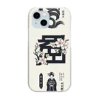 hanaKのKANJI japan Clear Smartphone Case