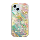 与一 （@yoichi.ArtRecord)のスマホケース『春眠』 Clear Smartphone Case