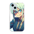 ほっこりアニメマートのゾンビィ～7 Clear Smartphone Case