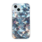 asuberu-freedomのダイヤモンド Clear Smartphone Case