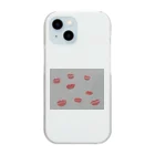 hirokohiroの💋キスマーク？ Clear Smartphone Case