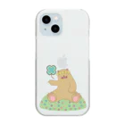 hanakuma33のhanakumaクラシックvol.1 Clear Smartphone Case