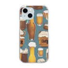 banmesyのＩ♡ＢＥＥＲ１ Clear Smartphone Case