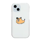 エリンギちんげんさいのおにゃん Clear Smartphone Case