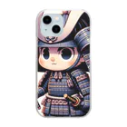 戦国時代マニアのデフォルメ島津義弘君 Clear Smartphone Case