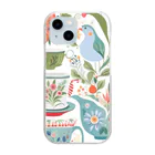 (っ◔◡◔)っ ♥ Le Petit Trésor ♥の花の詩カップ(The Flower Poetry Cup) Clear Smartphone Case