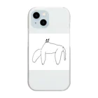 fancy shop daboraboのnekocase Clear Smartphone Case