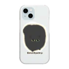 BabaSyumyの一体化見上げ愛猫 Clear Smartphone Case