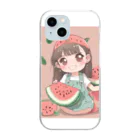 LOEVVEの可愛いメロンさん Clear Smartphone Case