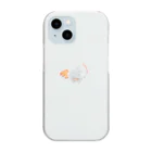 疲れ切った社会人のもーにんぐるーてぃん Clear Smartphone Case