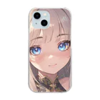 uncut_awe4のお姫ちゃん Clear Smartphone Case