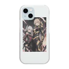 NARUTO245のミカ＆リサ Clear Smartphone Case