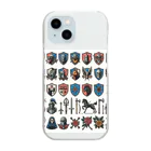 82lioの騎士団のエンブレム Clear Smartphone Case