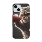 myaou_myaou_myaouのAI CAT's Clear Smartphone Case