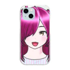 赤坂おかゆの赤坂おかゆちゃんグッズ Clear Smartphone Case