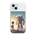 せんたんしのtomodachi Clear Smartphone Case