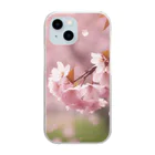 18cmの桜12 Clear Smartphone Case