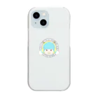 えんがわのばぶ忍（青） Clear Smartphone Case