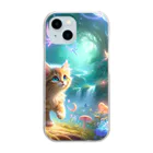 katohkouchiの魔法の探求者：子猫たちの冒険 Clear Smartphone Case