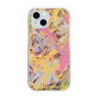 Shinya_Moritaのabstract Clear Smartphone Case