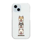 わんこやの柴犬 Clear Smartphone Case