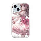 otobokemama06のアイドル誕生 Clear Smartphone Case