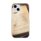 renesisのIt means that your future hasn't been written yet. Clear Smartphone Case