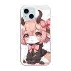 yos-1292583のカモカモシー Clear Smartphone Case