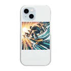 Okinawa-Gourmetのボードレース Clear Smartphone Case