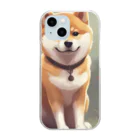 Ricky-Rickyのかわいい柴犬 Clear Smartphone Case