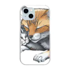 RaVaの犬と猫 Clear Smartphone Case