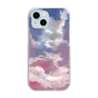 Risa_hayashiの夕暮れ Clear Smartphone Case