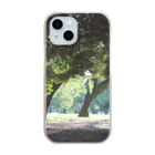 STELLAREOのおとぎの公園の木 Clear Smartphone Case