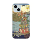 KHD888の 名所百景　尾張津島祭礼 Clear Smartphone Case