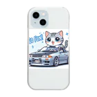 takkun0328のGT-Rと猫の夢のコラボ！ Clear Smartphone Case