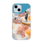 agepanbanchoのLet's dive Clear Smartphone Case
