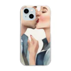 メアリーの「恋人のキス」 Clear Smartphone Case