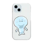 もふもふ堂のニンゲン Clear Smartphone Case