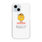 ZEROくんのオレンジ Clear Smartphone Case