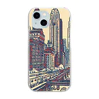 MONAKA DESIGNSの urban landscape Clear Smartphone Case