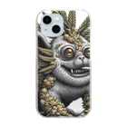 sunofamino420のganja devil's messenger Clear Smartphone Case