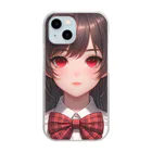 AIchan（AIイラスト）の愛081 Clear Smartphone Case