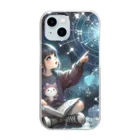 電子のお絵描き屋さんのConstellation Girl2 Clear Smartphone Case