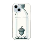 うみねこーひーの容器の中の種 Clear Smartphone Case