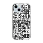 MEGROOVEの数字アート Clear Smartphone Case