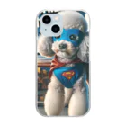 keikei5の今日の主役は、レスキュー犬のといちゃん！ Clear Smartphone Case