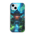 Super_Bluemoonのありそうでなさそうな紹運神社🎵 Clear Smartphone Case