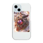 AQUAMETAVERSEの知恵を授けるふくろう　なでしこ1478 Clear Smartphone Case