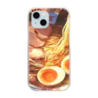 AQUAMETAVERSEのラーメン Marsa 106 Clear Smartphone Case