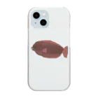 THE_CASTのTHE ヒラメ Clear Smartphone Case